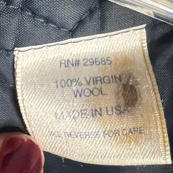 Pendleton Pure Virgin Wool Blue and Green Plaid Button Down Women’s Size Large - Picture 10 of 15